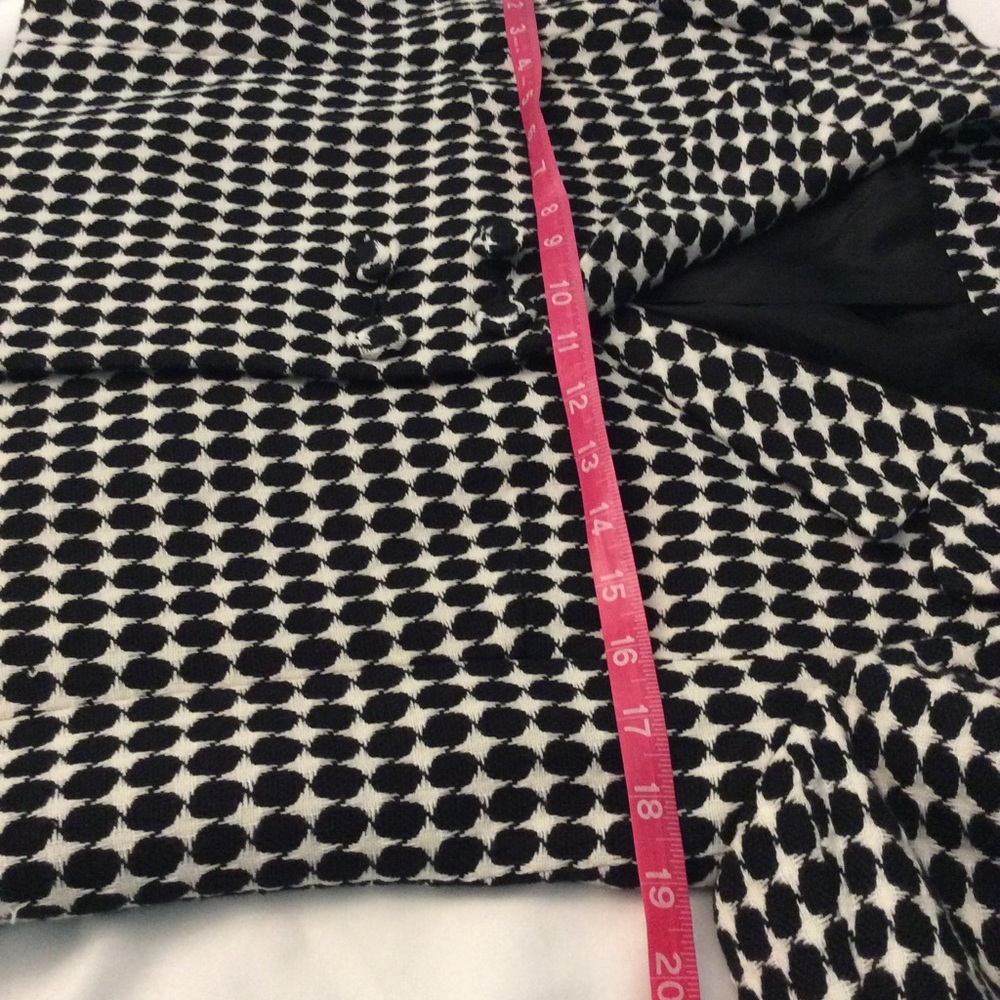 Ann Taylor LOFT Classic Black & White Suit Dress Size 8P - Picture 10 of 16